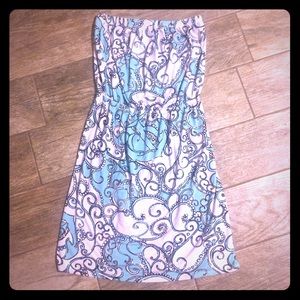 Lilly Pulitzer Strapless Dress